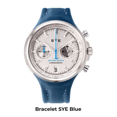 Montre SYE MOT1ON Chronograph | Silver