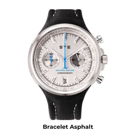 Montre SYE MOT1ON Chronograph | Silver