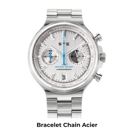 Montre SYE MOT1ON Chronograph | Silver