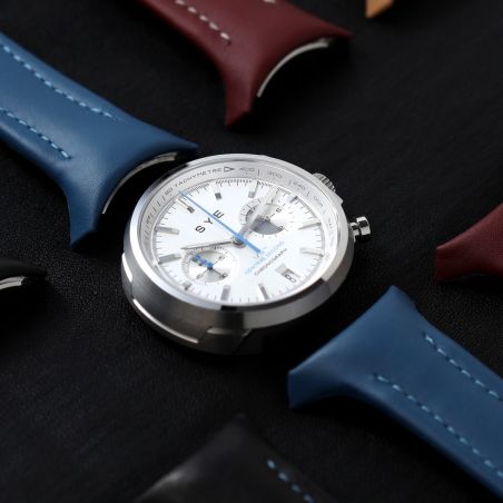 Montre SYE MOT1ON Chronograph | Silver