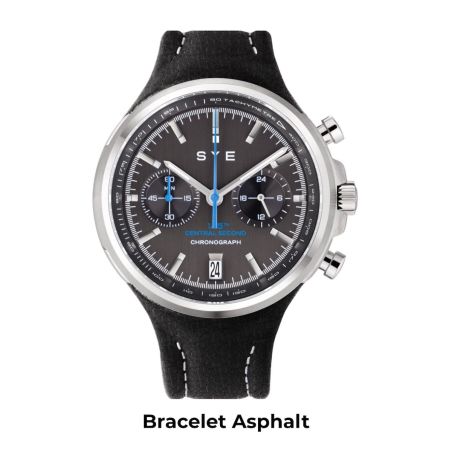 Montre SYE MOT1ON Chronograph | Noir