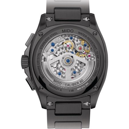 Montre Mido Multifort TV Chronograph PVD Black