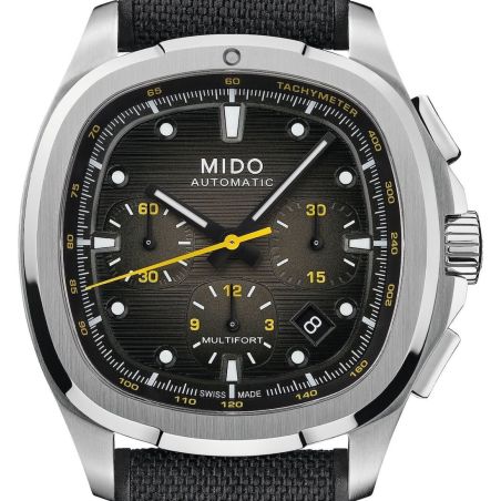 Montre Mido Multifort TV Chronograph Gray