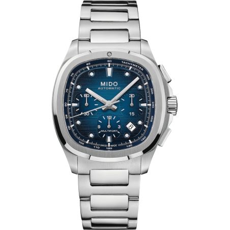 Montre Mido Multifort TV Chronograph Blue
