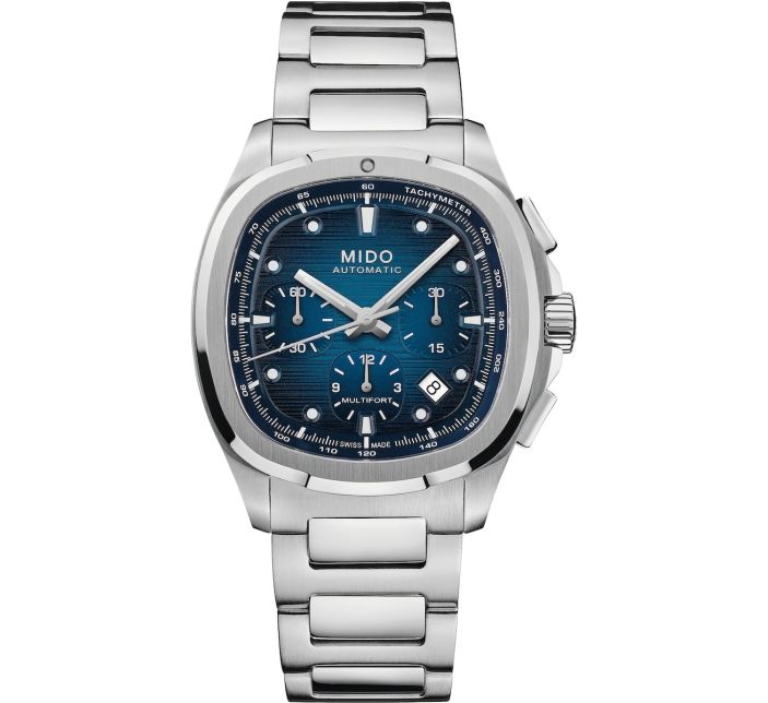 Montre Mido Multifort TV Chronograph Blue