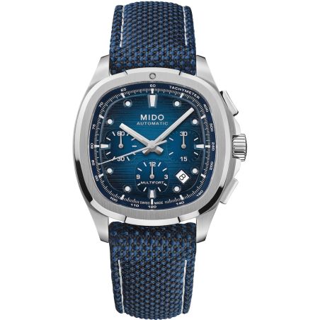 Montre Mido Multifort TV Chronograph Blue
