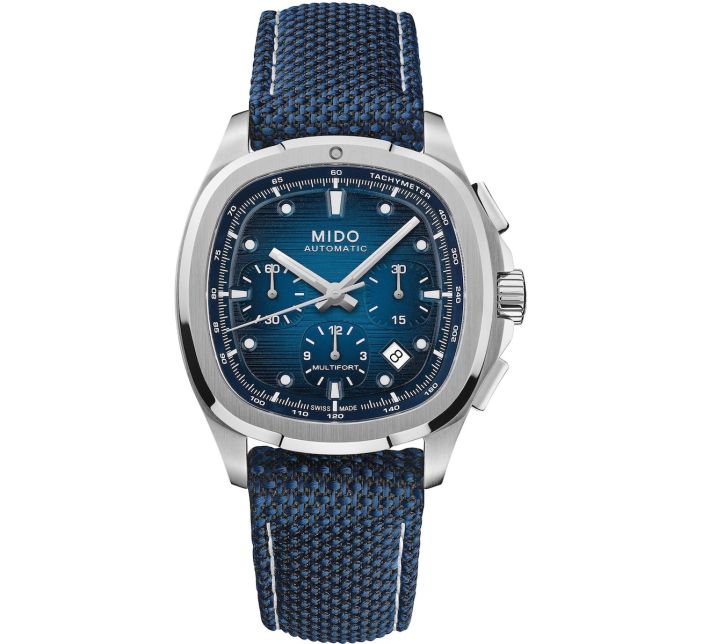 Montre Mido Multifort TV Chronograph Blue