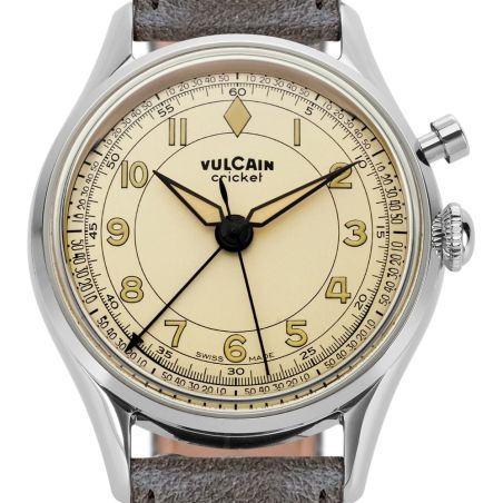 Montre Vulcain Cricket Classique 39mm | Eggshell