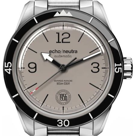 Montre Echo/Neutra 1956 3H Warm Gray