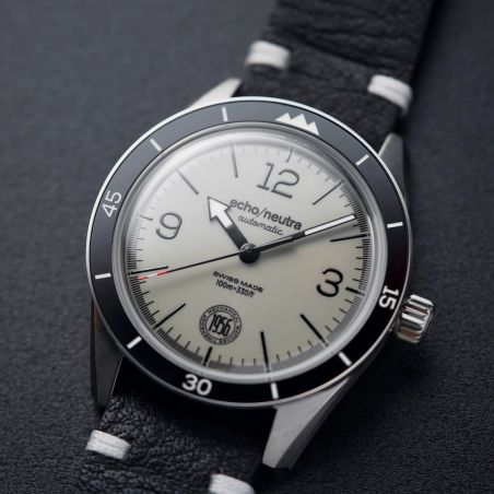 Montre Echo/Neutra 1956 3H Warm Gray