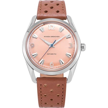 Montre Nivada Grenchen Antarctic 35mm Salmon 35018M