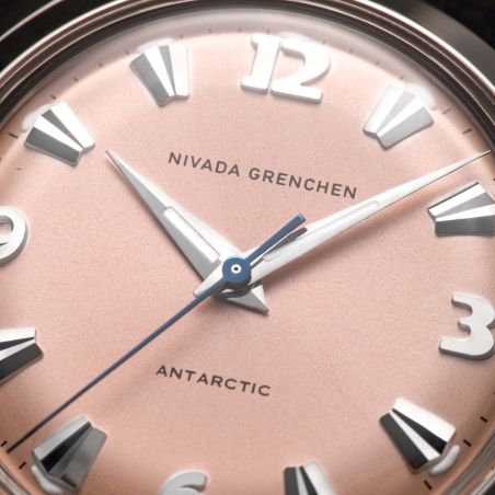 Montre Nivada Grenchen Antarctic 35mm Salmon 35018M
