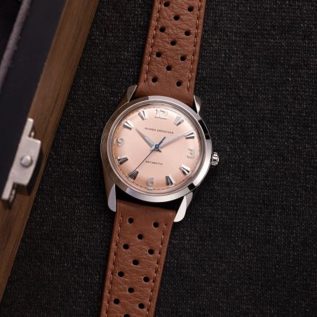 Montre Nivada Grenchen Antarctic 35mm Salmon 35018M
