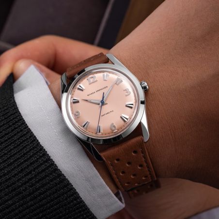 Montre Nivada Grenchen Antarctic 35mm Salmon 35018M