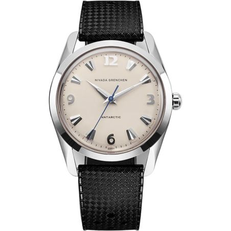 Montre Nivada Grenchen Antarctic 35mm Eggshell White 35004M