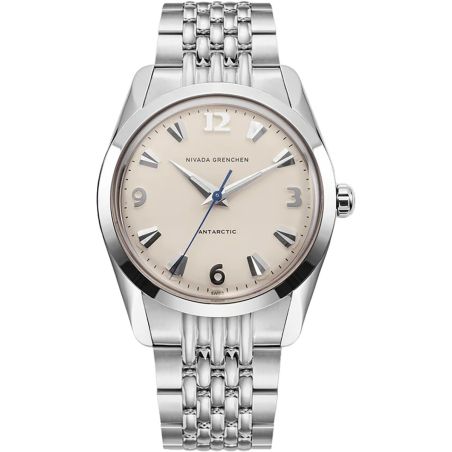 Montre Nivada Grenchen Antarctic 35mm Eggshell White 35004M