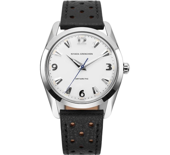 Montre Nivada Grenchen Antarctic 35mm White 35005M