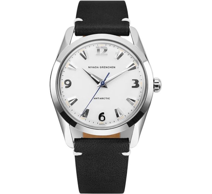 Montre Nivada Grenchen Antarctic 35mm White 35005M