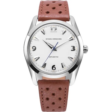 Montre Nivada Grenchen Antarctic 35mm White 35005M