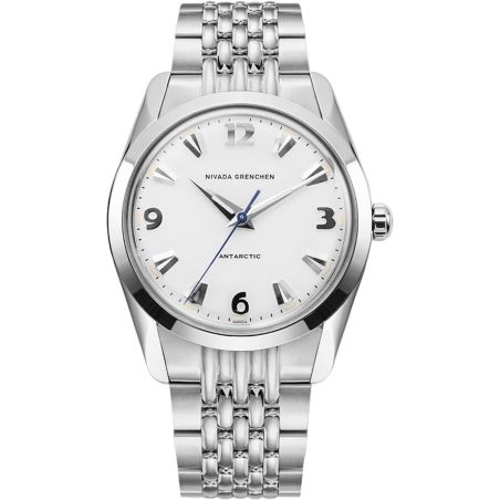 Montre Nivada Grenchen Antarctic 35mm White 35005M