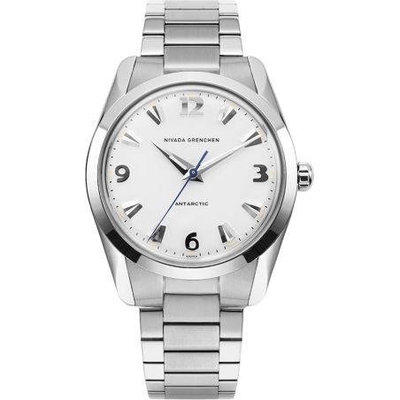 Montre Nivada Grenchen Antarctic 35mm White 35005M