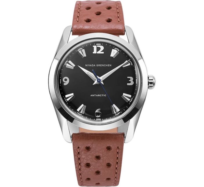 Montre Nivada Grenchen Antarctic 35mm Black 35002M