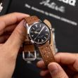 Montre Nivada Grenchen Super Antarctic 35mm Black Beige 35013M