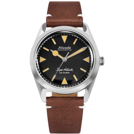 Montre Nivada Grenchen Super Antarctic Yellow 32024A