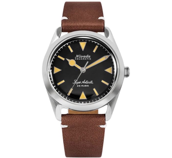 Montre Nivada Grenchen Super Antarctic Yellow 32024A