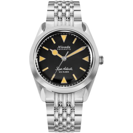 Montre Nivada Grenchen Super Antarctic Yellow 32024A