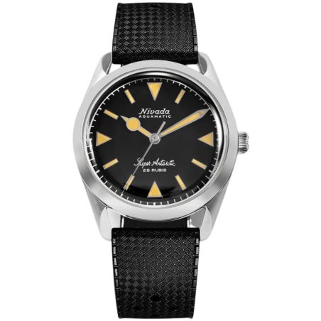 Montre Nivada Grenchen Super Antarctic Yellow 32024A
