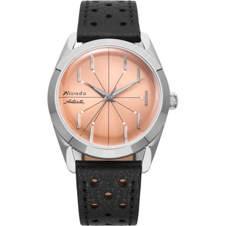 Montre Nivada Grenchen Antarctic Spider Salmon No Date 32050A