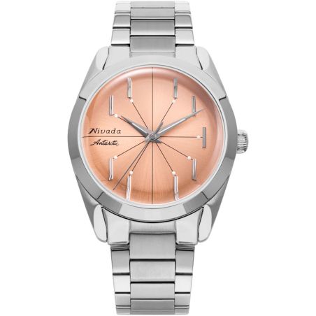 Montre Nivada Grenchen Antarctic Spider Salmon No Date 32050A