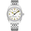 Montre Nivada Grenchen Super Antarctic 3.6.9 White Beige 32066A