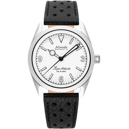 Montre Nivada Grenchen Super Antarctic 3.6.9 White 32067A