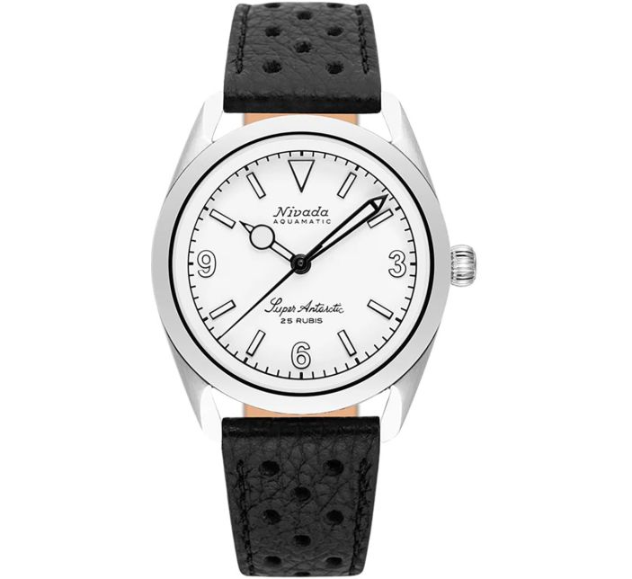 Montre Nivada Grenchen Super Antarctic 3.6.9 White 32067A