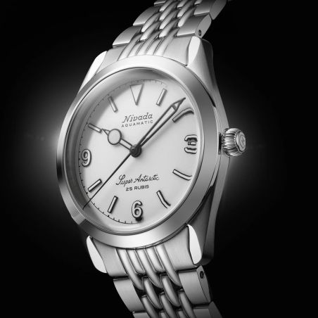 Montre Nivada Grenchen Super Antarctic 3.6.9 White 32067A