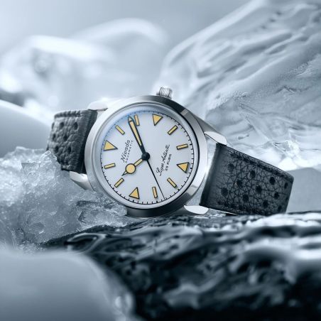 Montre Nivada Grenchen Super Antarctic White Beige 32064A