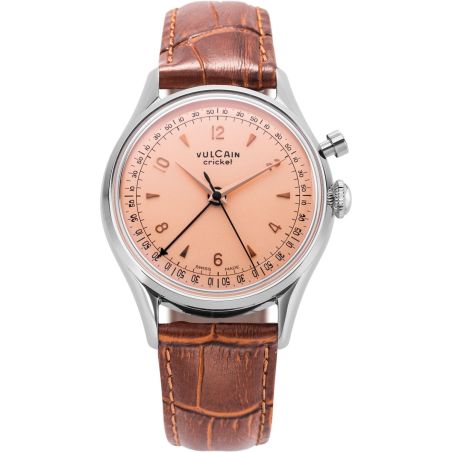 Montre Vulcain Cricket Tradition 36mm | Saumon