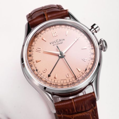 Montre Vulcain Cricket Tradition 36mm | Saumon