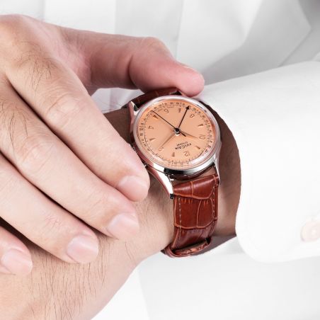 Montre Vulcain Cricket Tradition 36mm | Saumon