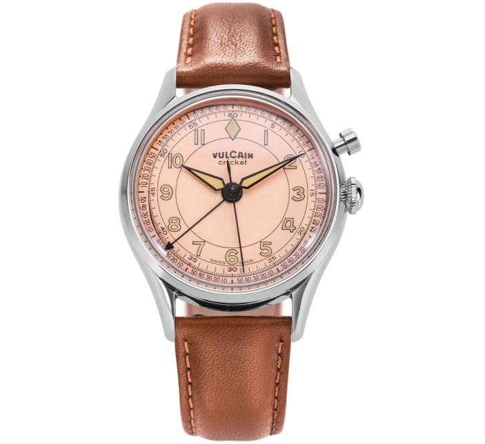 Montre Vulcain Cricket Classique 36mm | Salmon