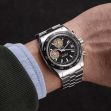 Montre Nivada Grenchen Chronograph Yellow 77001A