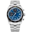 Montre Nivada Grenchen Chronograph Blue 77003A