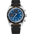 Montre Nivada Grenchen Chronograph Blue 77003A