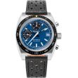 Montre Nivada Grenchen Chronograph Blue 77003A