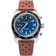 Montre Nivada Grenchen Chronograph Blue 77003A