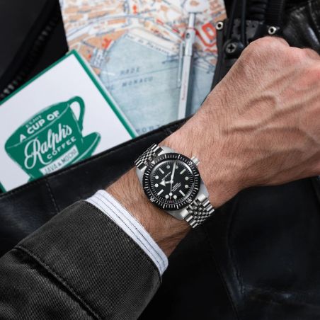 Montre Wolbrook Skindiver 38 Automatic Black