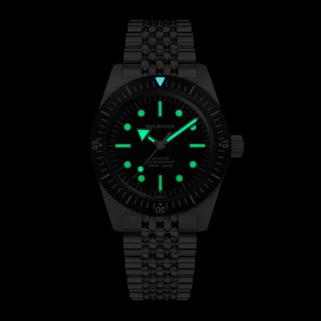 Montre Wolbrook Skindiver 38 Automatic Black