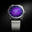 Montre Awake Sơn Mài Silver Leaf « Ultra Violet »